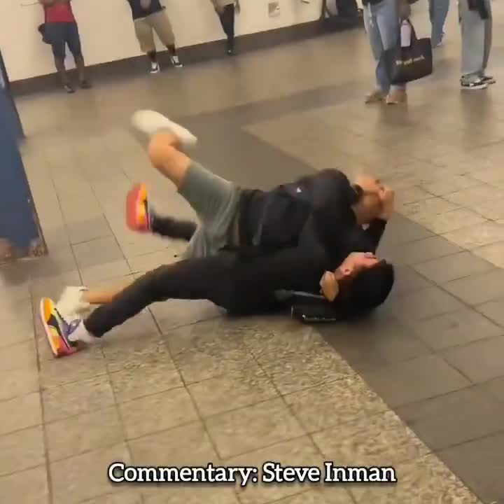 NY Subway Clown Show