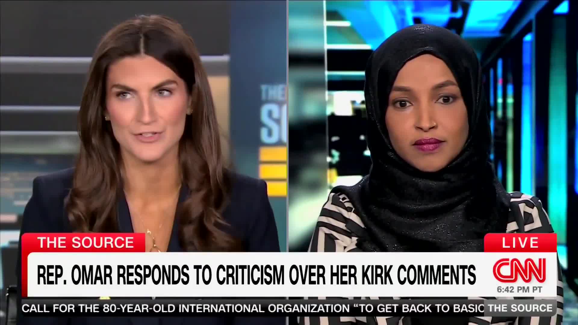Ilhan Omar on Charlie Kirk: What I find jarring is there’s so many people… willing to have monuments & want to create a day for him… I'm not going to be judged for not wanting to h...