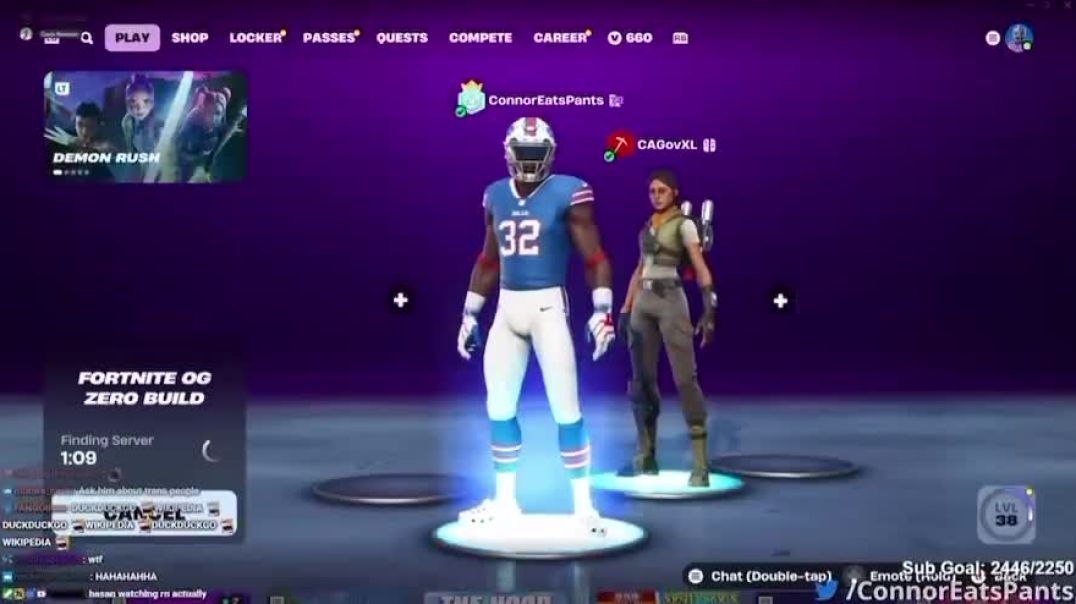 PATHETIC - Gavin Newsom is now playing Fortnite trying to convince children to become Democrats..