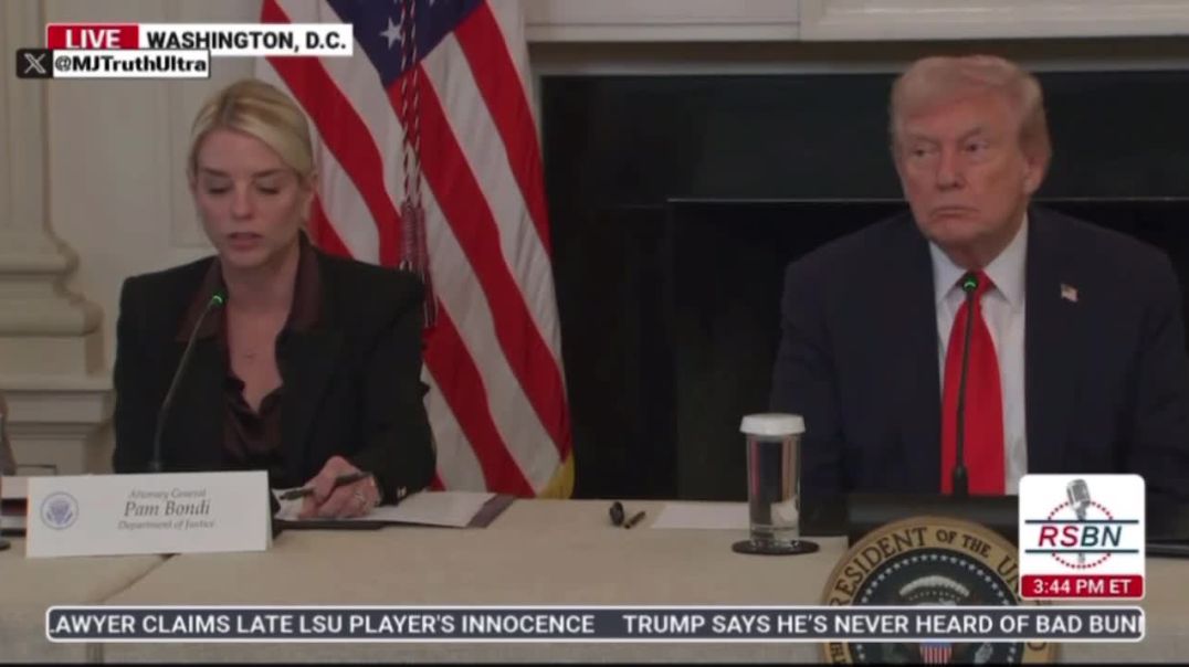 Part 2: Pam Bondi: We will Destroy the Entire Antifa Organization, brick by brick, from Top to Bottom