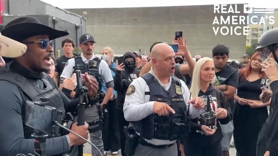 Unbelievable… wow  Portland police, on Camera, giving advice to domestic terrorists Antifa, how to avoid federal troops  Serious question… does Antifa run Portland PD?