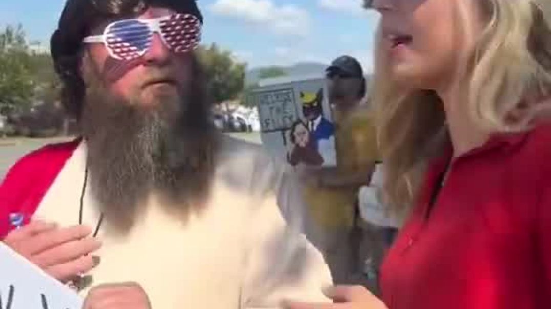 She’s asks people at a No Kings rally what they’re protesting and that have absolutely no idea why  Every. Single. Time.