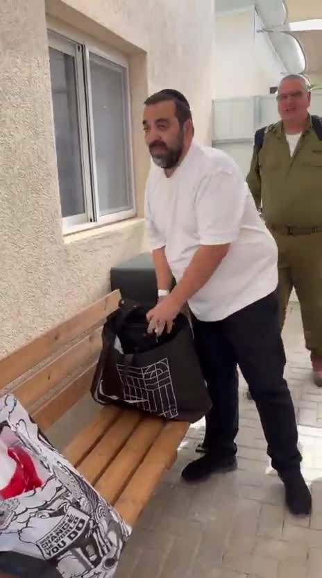 Yosef-Chaim Ohana's father reunites with his son and it is a hug for the ages 🥹