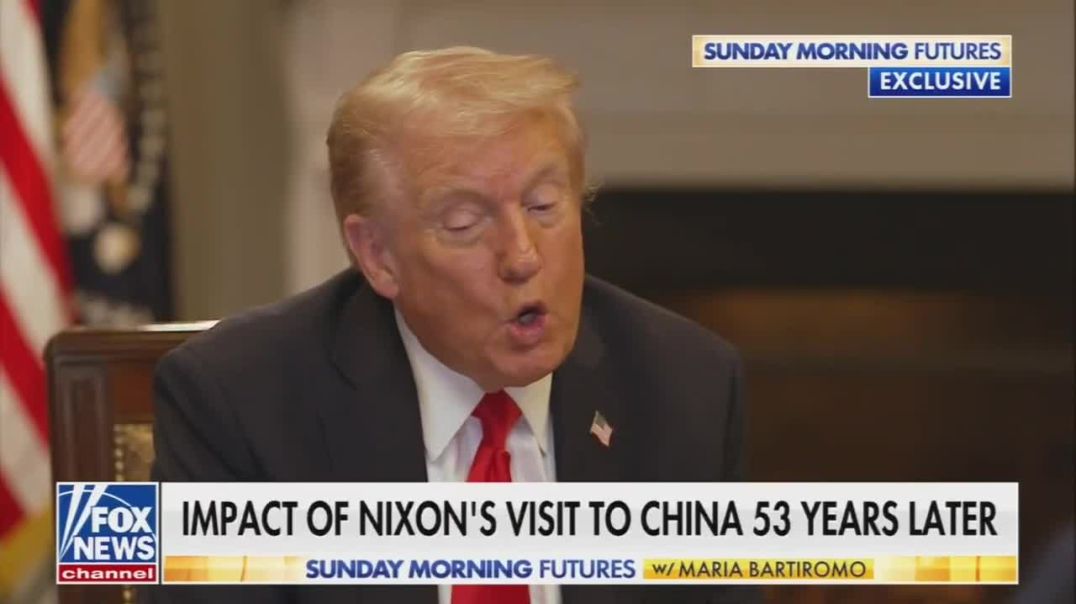 China has ripped us off from day one — Trump  'Richard Nixon allowed this to happen'  'He was the one who opened China. He unleashed it'