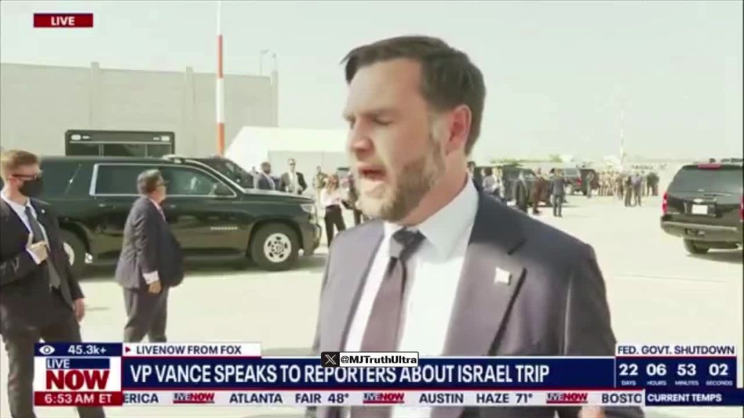 Netanyahu just doesn’t give a shit anymore… Israel just voted to Annex the West Bank (against Trump’s Promise) and JD went off: