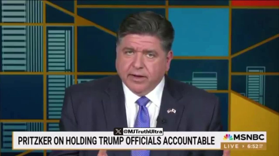 JB Pritzker threatens to throw ICE Agents and everyone in the Trump Administration in PRISON if Democrats get back in Power