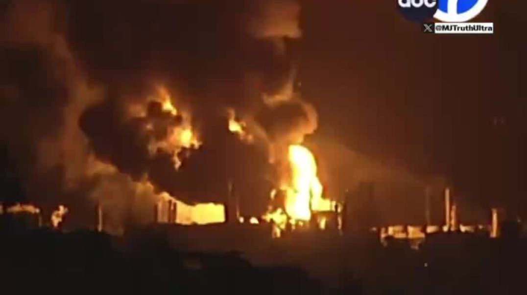 🚨 SITREP: Massive Explosion and Fire at Chevron's El Segundo Refinery Near LAX!