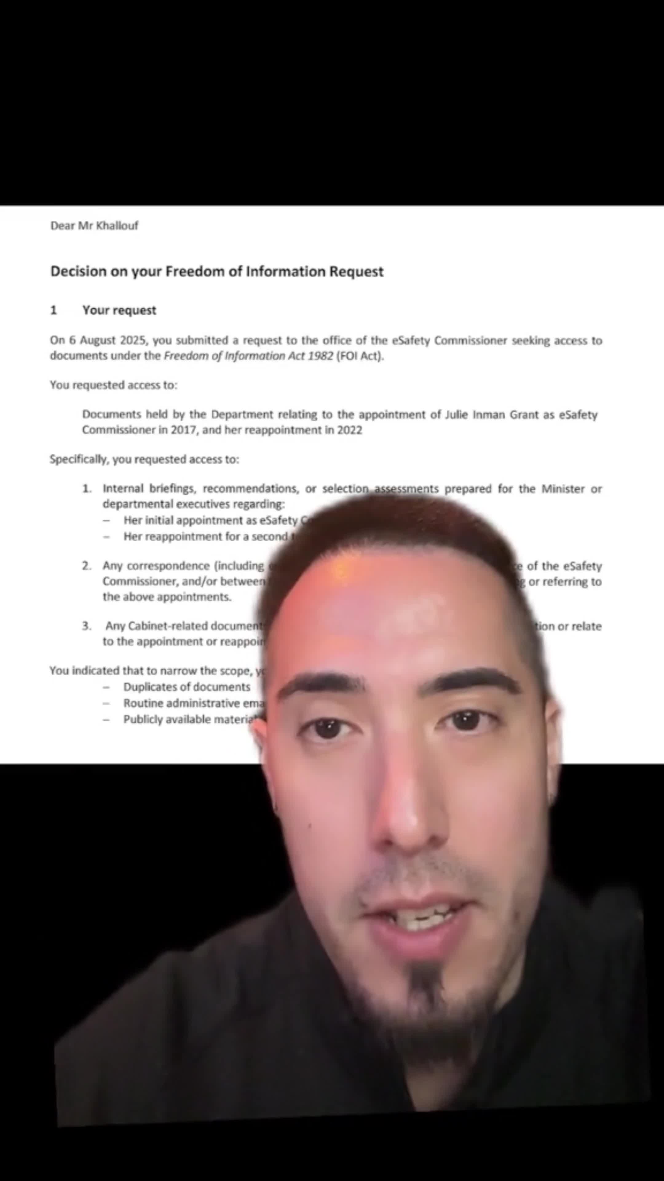 How Julie Inman Grant was appointed the eSafety Commissioner to destroy freedom of speech in Australia.