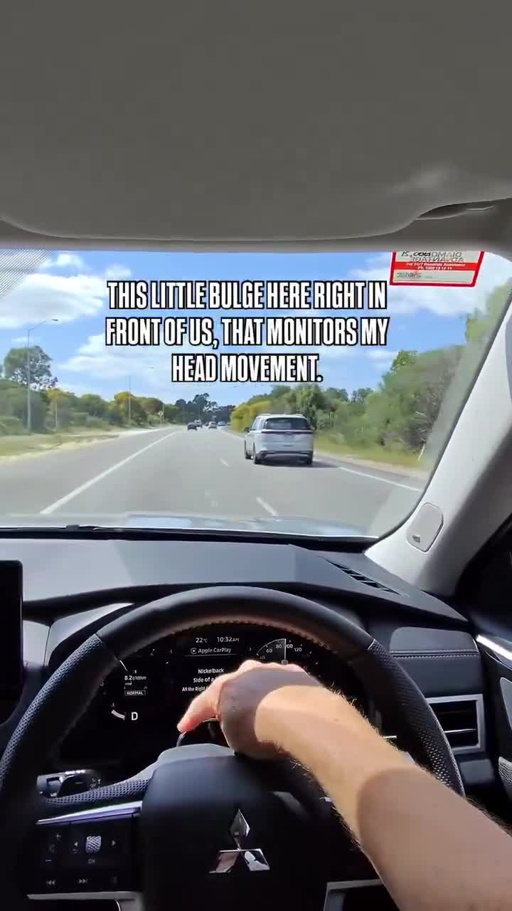 “Here’s my biggest gripe with new Cars - that bulge there can track my head motions”  American Man has warranted reservations about New Car Technology & Cameras, Motion Sensors bei...