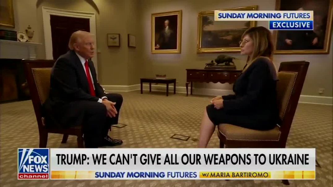 'We CAN’T give all of our weapons to Ukraine' 'I can’t jeopardize the US'