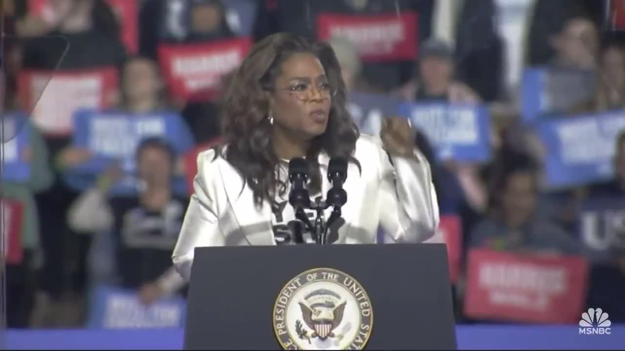 1 year ago, Oprah declared women will lose their right to vote if Trump wins. Update?