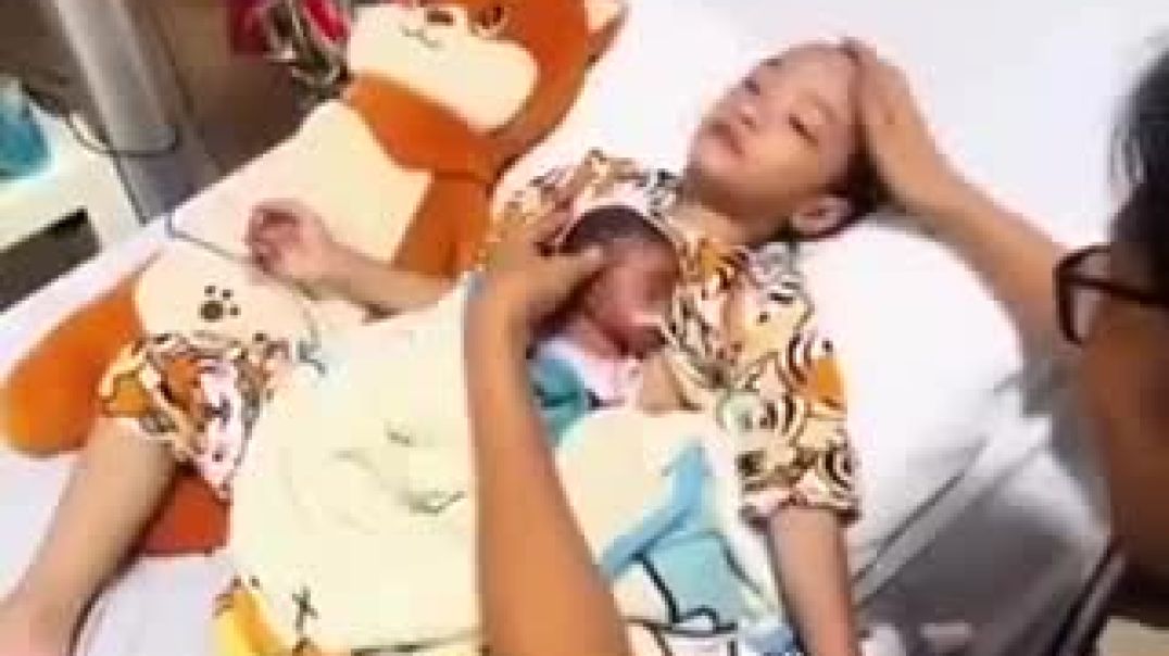 When you watch this video, you are quickly overcome with absolute shock, complete incomprehension and disgust. Anger,...tears...however this child was brought into this world by this child.