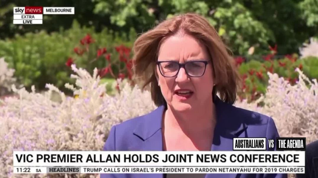 Victorian Premier Jacinta Allan is upset because the Liberal Party has vowed to scrap the First Peoples Treaty if it goes through Parliament before the election.