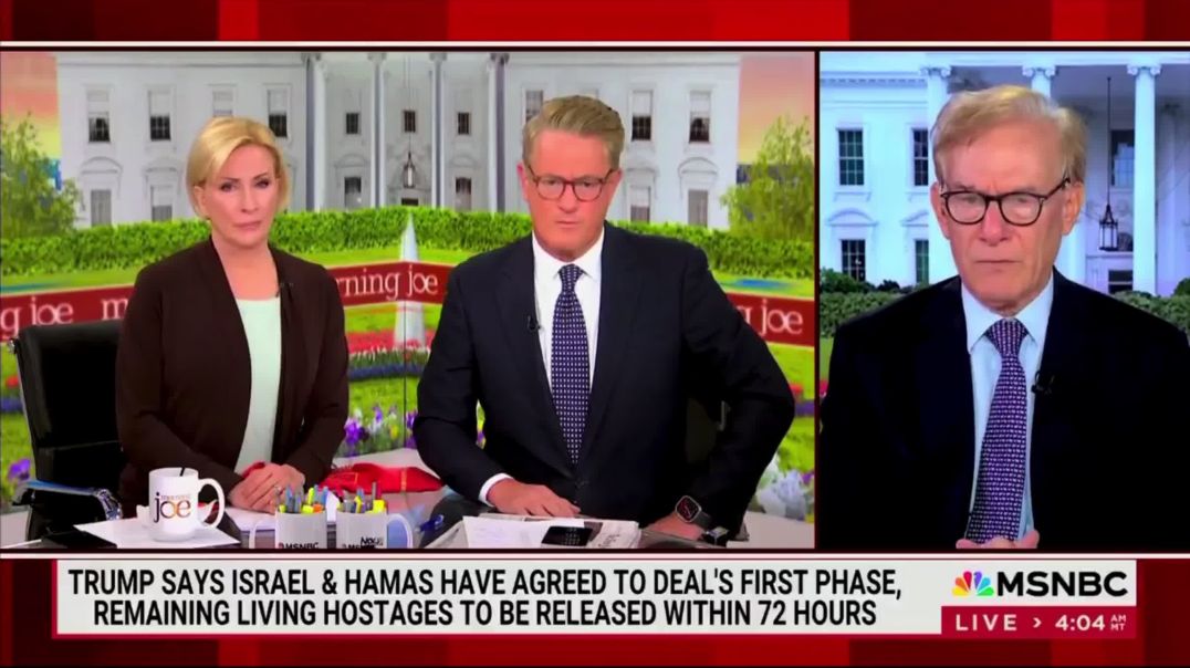HOLYf CRAP! Morning Joe is in AWE after David Ignatius spells out how President Trump's diplomatic prowess resulted in peace in Gaza