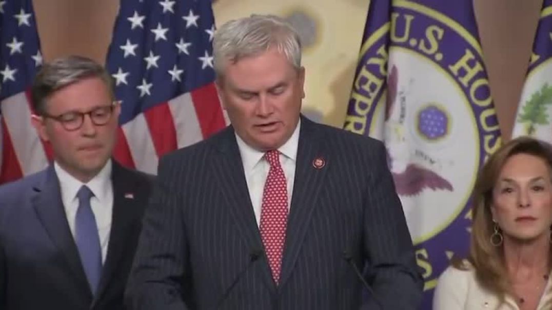 James Comer just again exonerated Trump from the Epstein saga and implicated President Clinton: