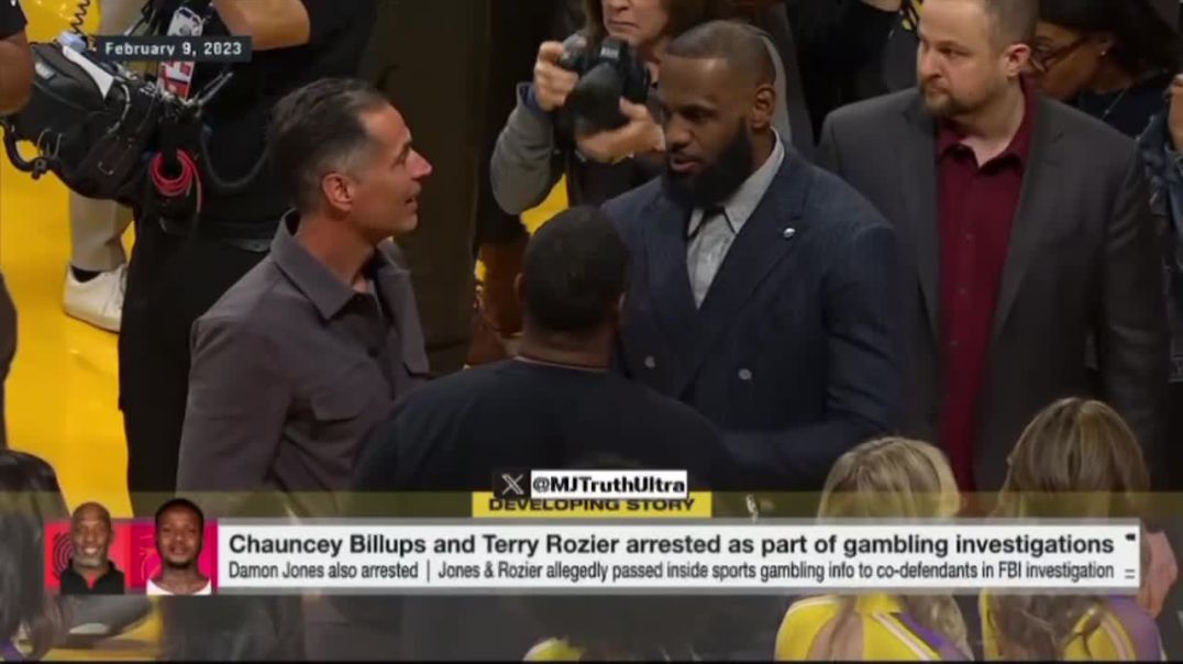 Damon Jones (NBA) was arrested on charges disclosing privileged injury information about a "prominent" basketball player to facilitate illegal sports betting… and it turns out, that prominen
