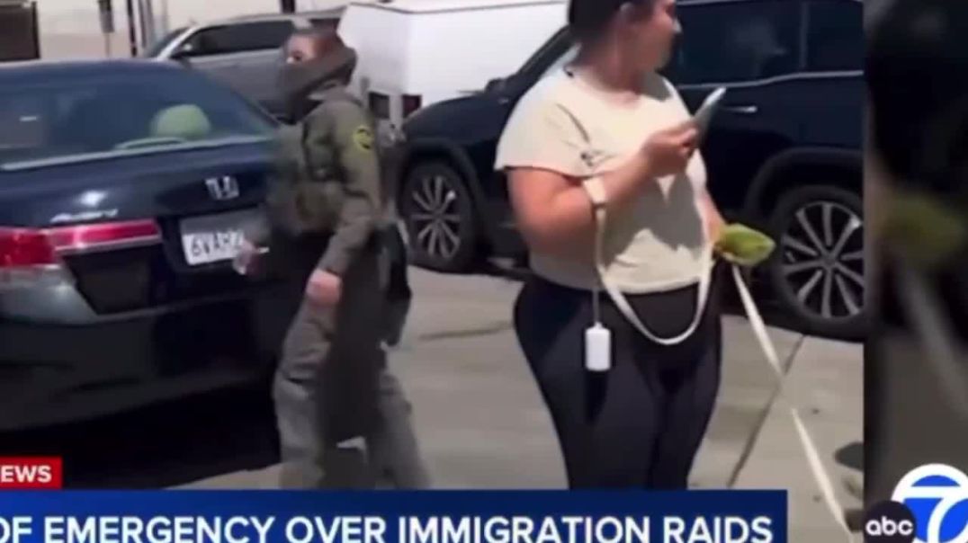 My God… lol  #breaking — LA County Officials declare State of Emergency over Immigration Raids, and says they will Offer Taxpayer FINANCIAL AID to Illegal Aliens who are affected