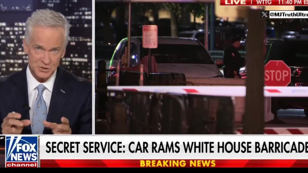 BREAKING —  Car rams barrier outside the White House, driver taken into custody.  going to check for more details in the morning.