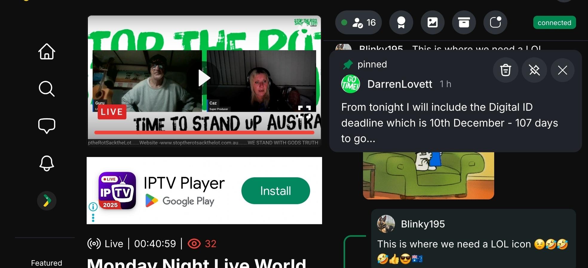 🔴 RTMP Live Streaming