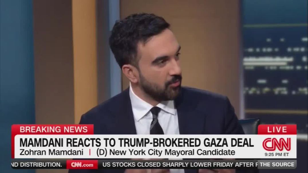 Mamdani doing everything in his power to avoid congratulating Trump on Gaza deal