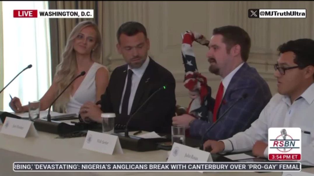 Part 3: Trump asked Nick Sortor if he knew who the Antifa thug who burned the American Flag… Nick said yes, and now he’s given that info to Pam Bondi to go arrest them l