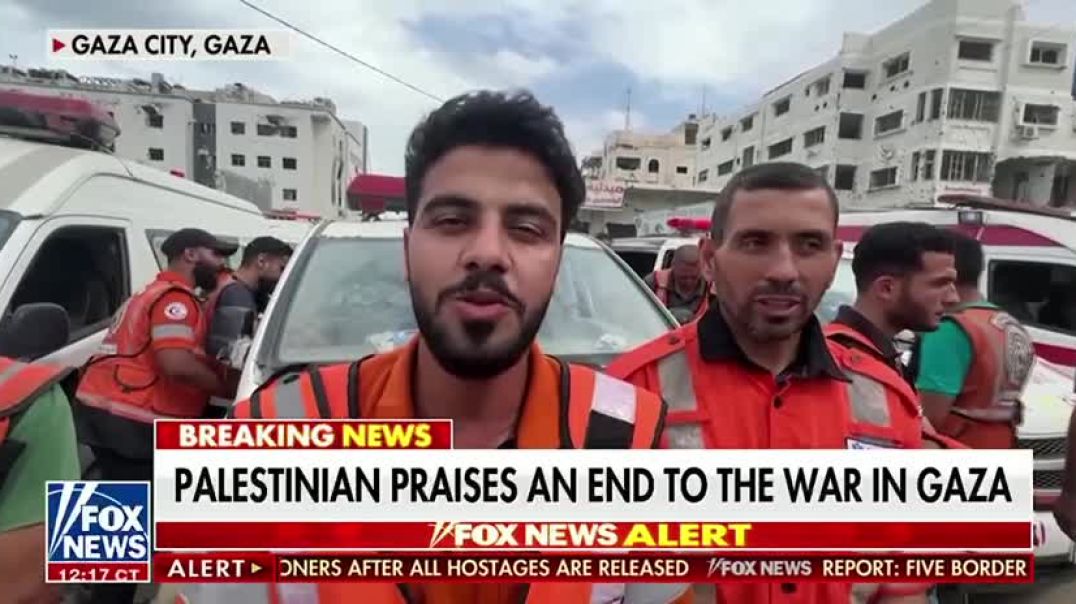 🚨 WOW! People in Gaza are ECSTATIC after President Trump halted the war