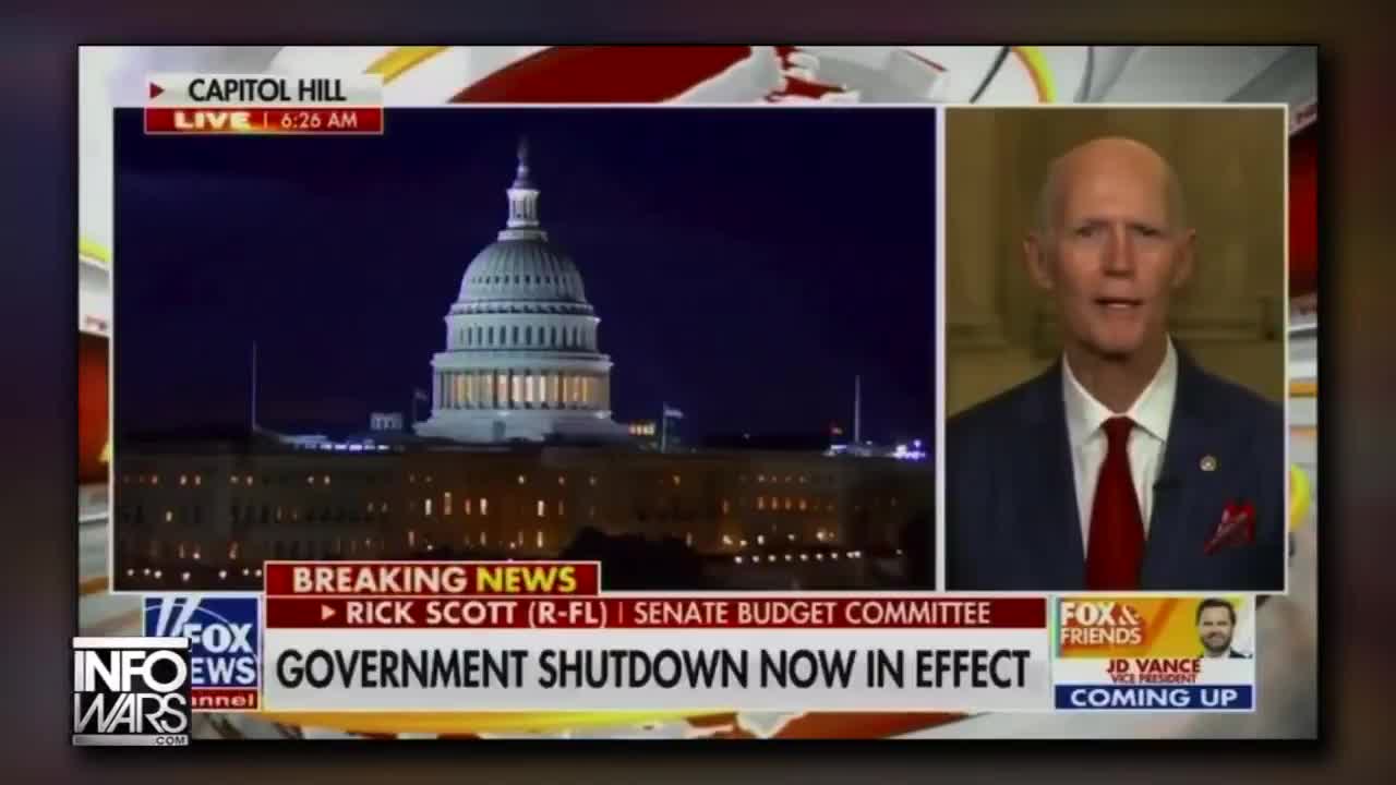 VIDEO: Sen. Rick Scott Proposes Bill To Suspend All Paychecks For Members Of Congress!