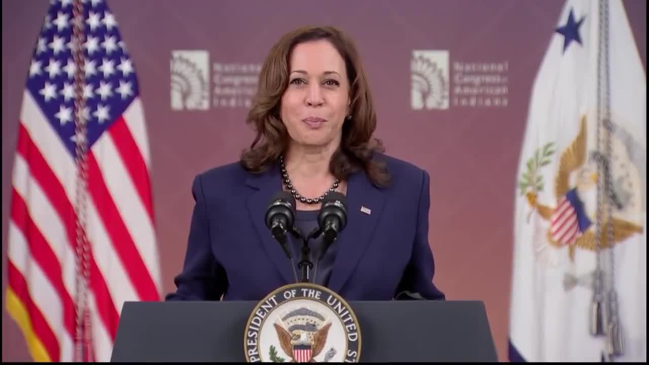 Kamala Harris on Columbus Day: 