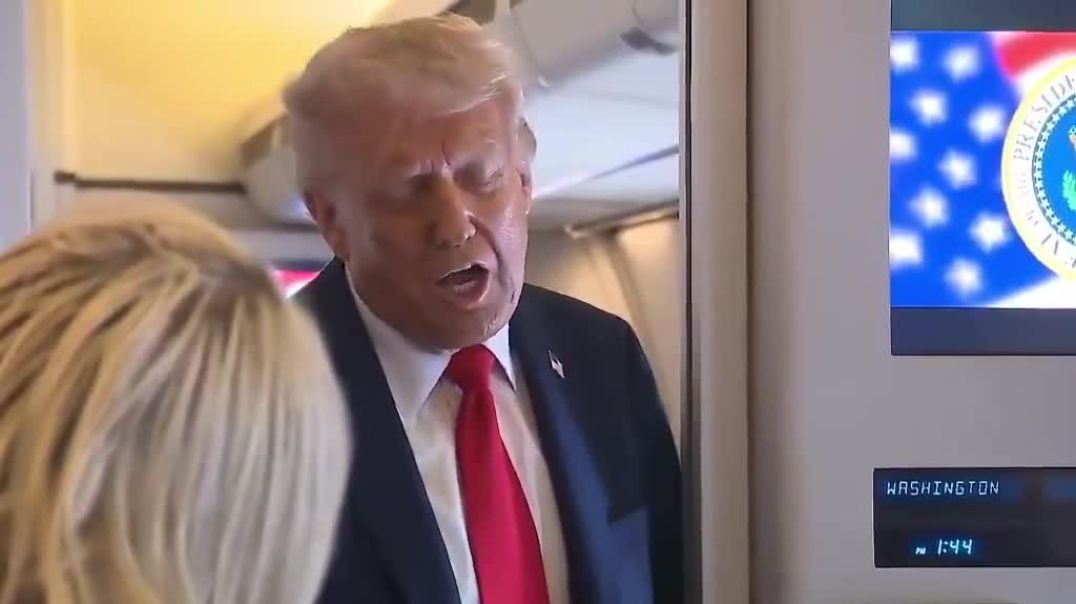 Aboard Air Force One, President Trump has called for Ilhan Omar to be EXPELLED from Congress.  “She’s from Somalia. These people come from a place with nothing and then they tell us how to run our cou