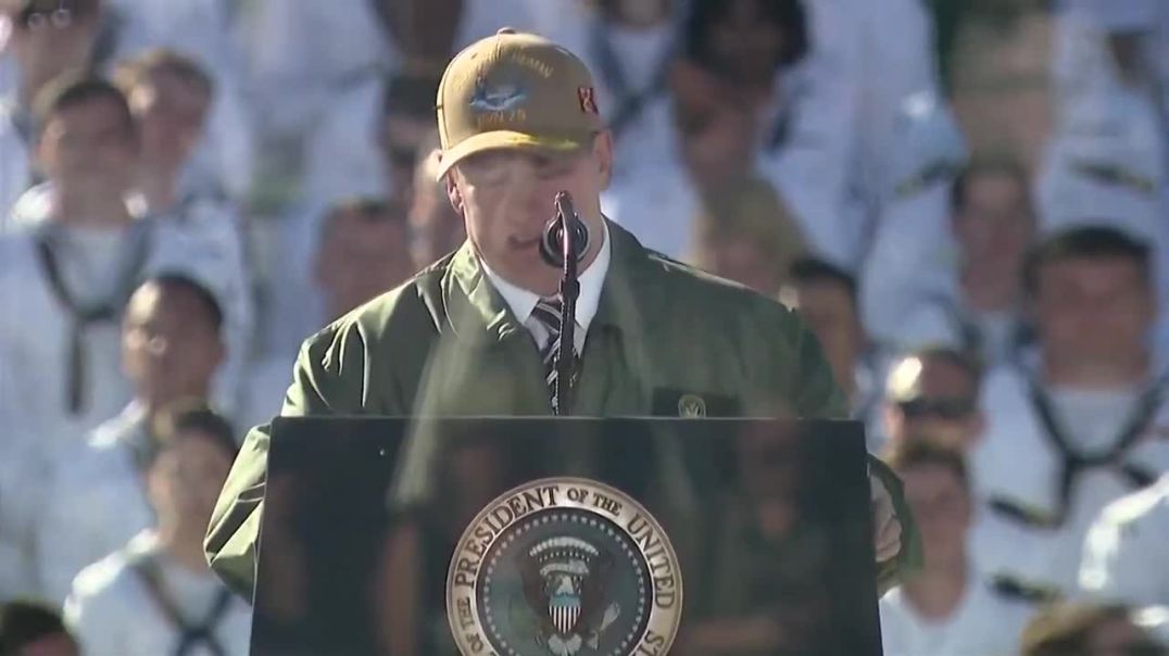 SEC NAVY delivers remarks aboard the USS Harry S. Truman for the Navy 250 celebration: "Mr. President, your mandate ensures that when the world looks to the seas, it sees an American flag — and b
