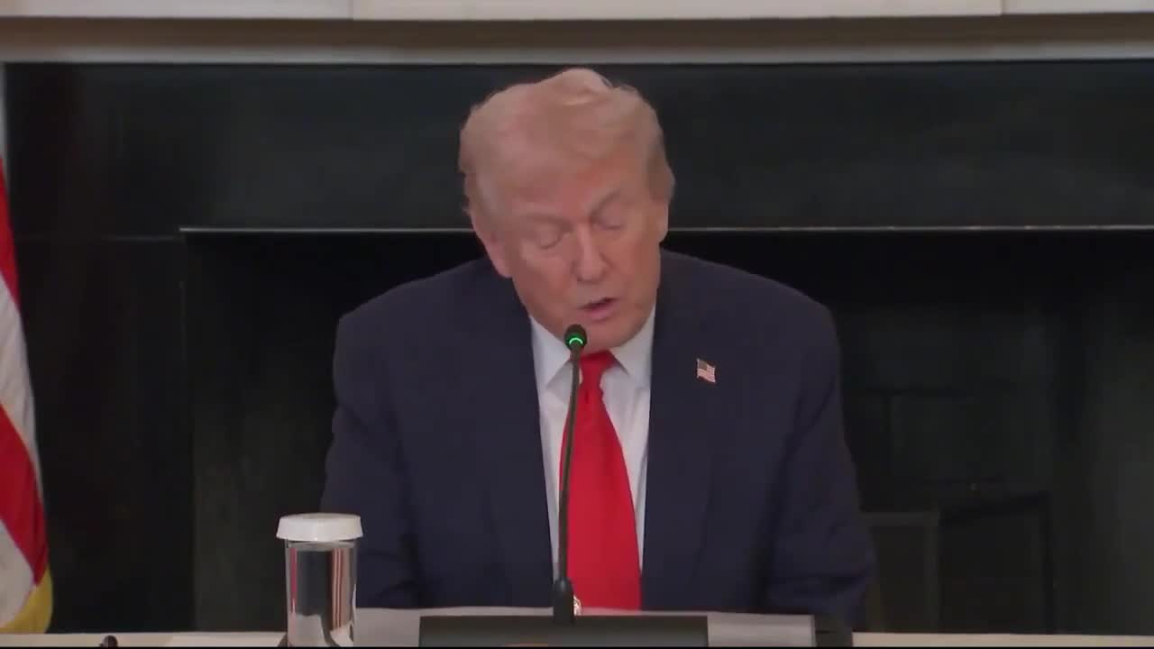 President Trump: “We have a very serious left-wing terror threat in our country...”