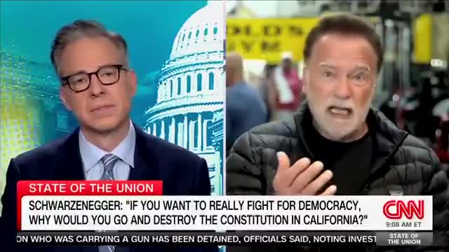 Arnold Schwarzenegger on โextreme gerrymanderingโ in Democrat states: โIn a state like Massachusetts, 40% voted for Trump... the Republican party has 0 Reps sent to the House. In New M...