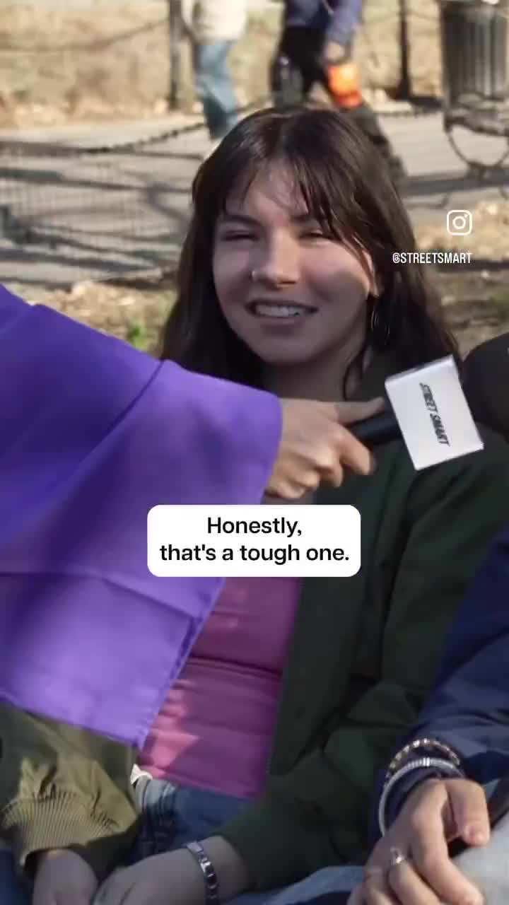 Girl asks people on the street if they’d rather have hamas rule America or our current government