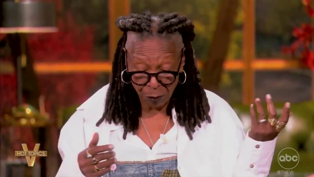 “Stop investigating a man who’s no longer in office.”  — Whoopi Goldberg 🤡