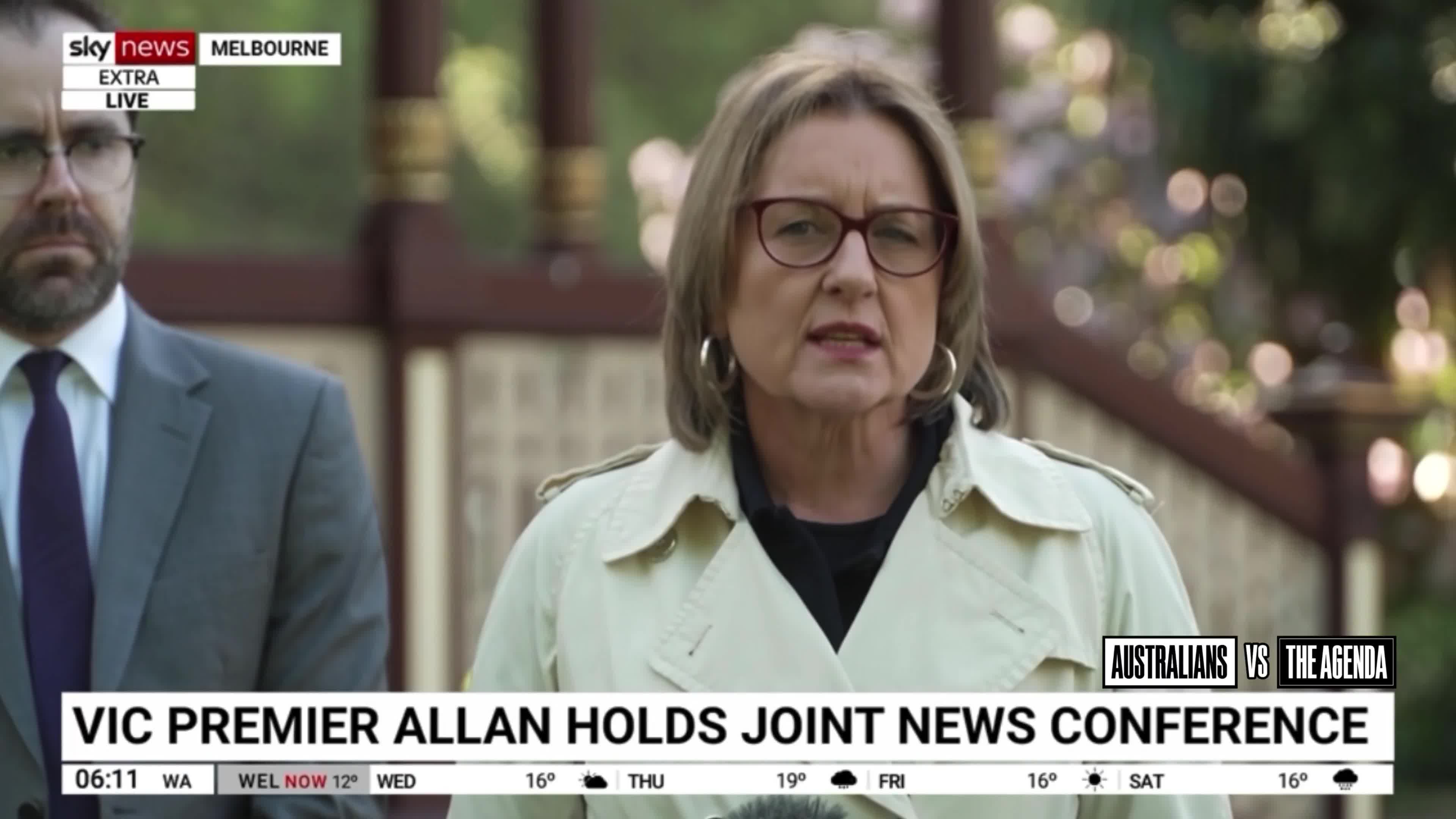 Victorian Premier Jacinta Allan gets into an argument with journalist Rachel Baxendale over the government’s secretive policy of allowing teachers and school staff to use “mature minor