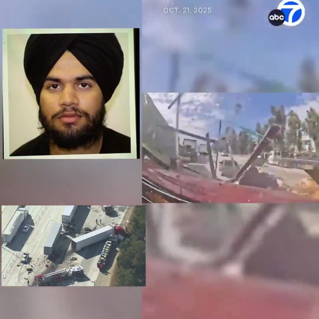 An illegal alien named Jashanpreet Singh, who crossed the southern border in 2022 and was released by the Biden administration, is now accused of causing a fiery semi-truck crash that killed...