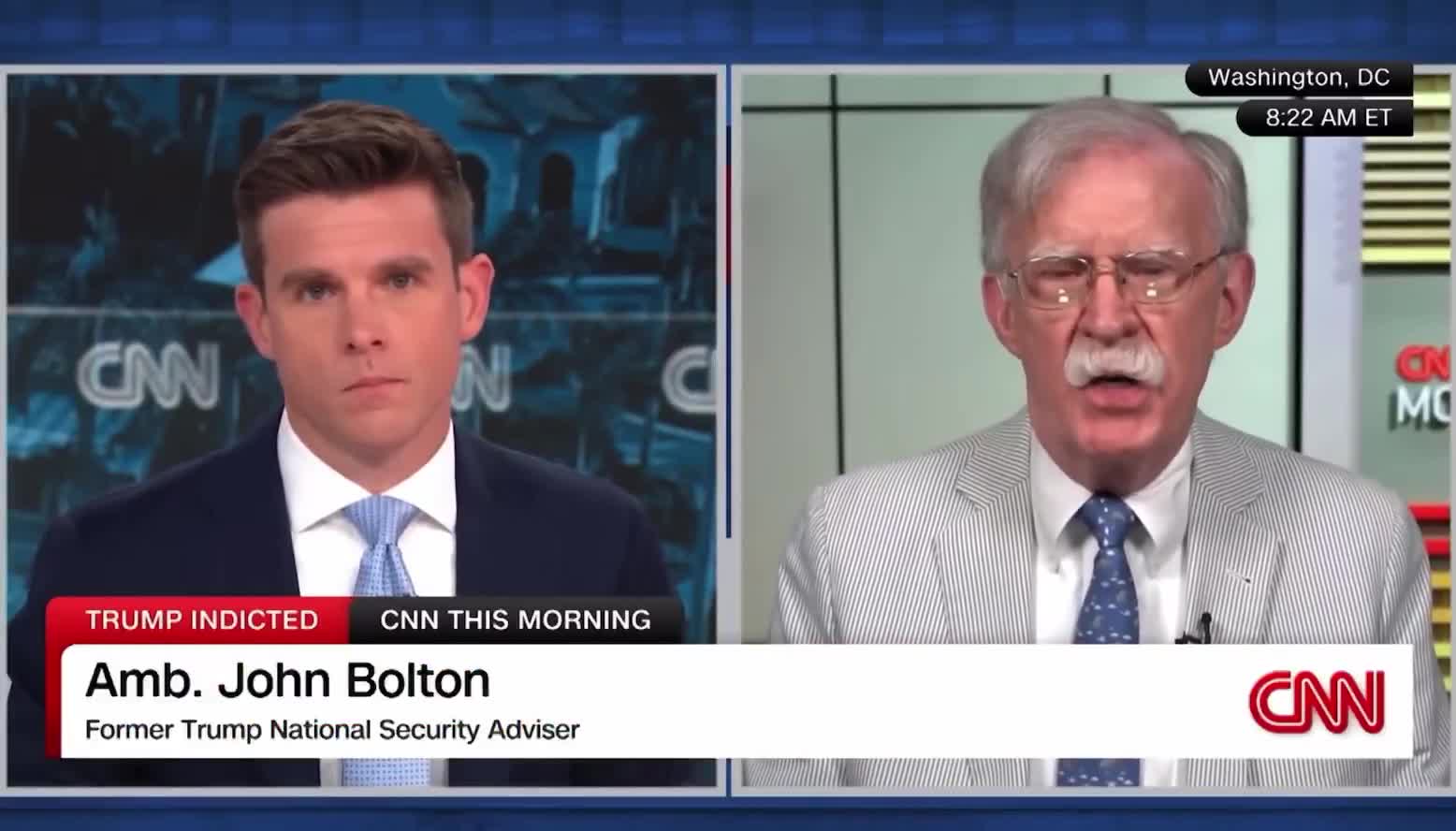 Bolton on mishandling classified info: