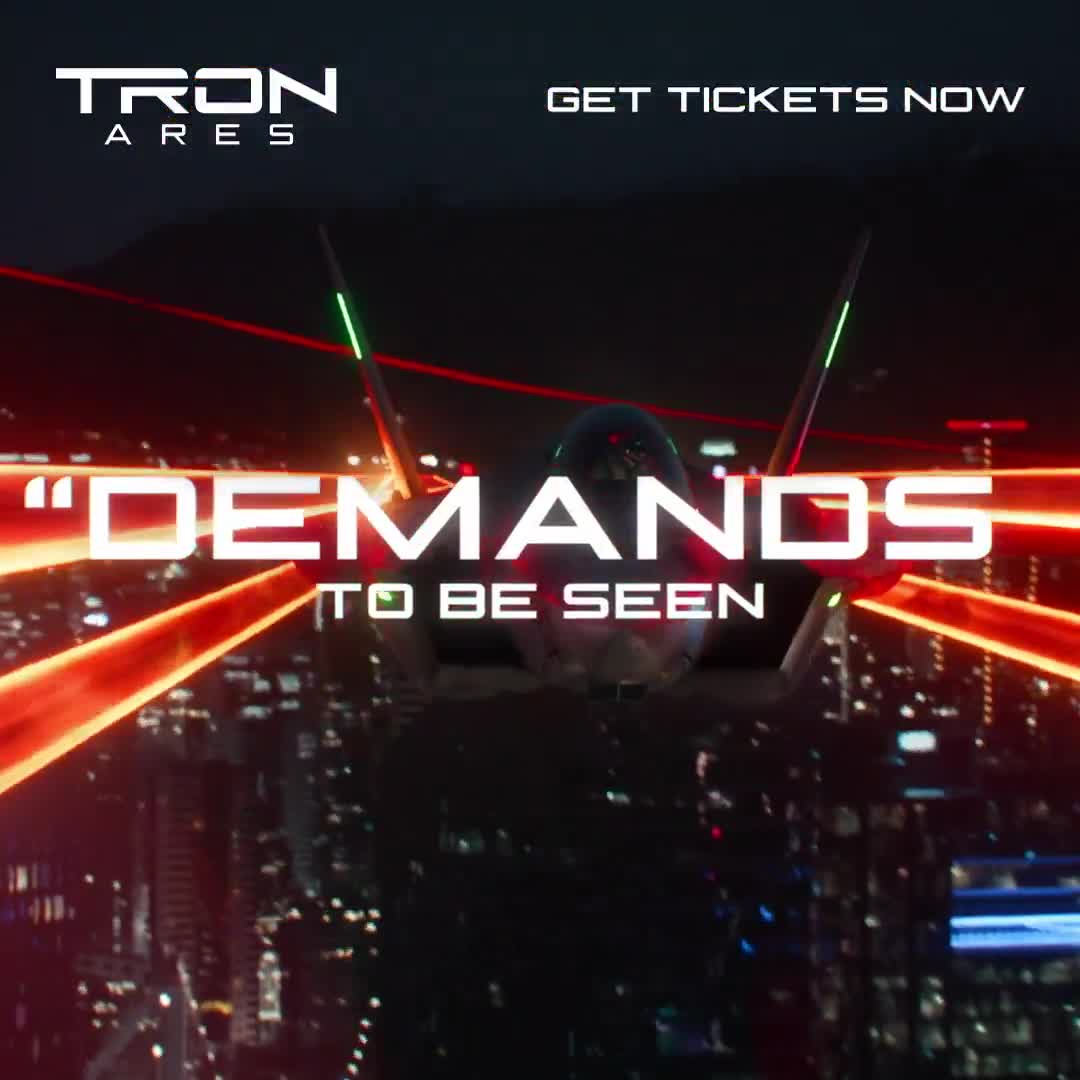 ‘Tron: Ares’ tickets are on sale now   Experience the Grid in theaters this Friday