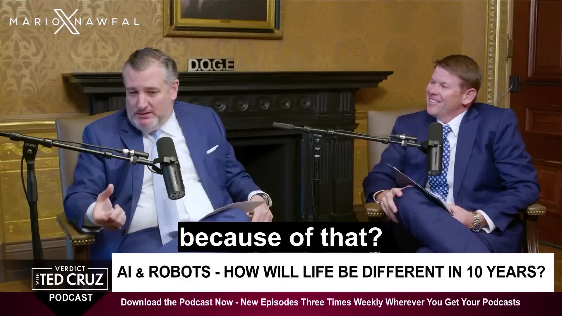 ELON: PEOPLE WILL HAVE A HIGHER STANDARD OF LIVING IN AN AI WORLD Ted Cruz: “If AI will be smarter than any person, how many jobs will go away because of that?” Elon: “Goods and s...