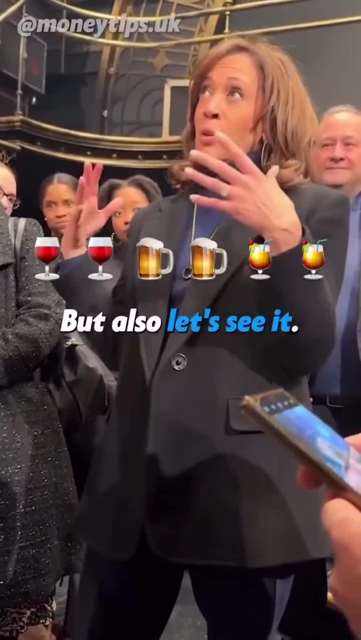 Kamala Harris just hinted she will run again in 2028  Anyone really hope she does?  Drunk people are always hilarious.