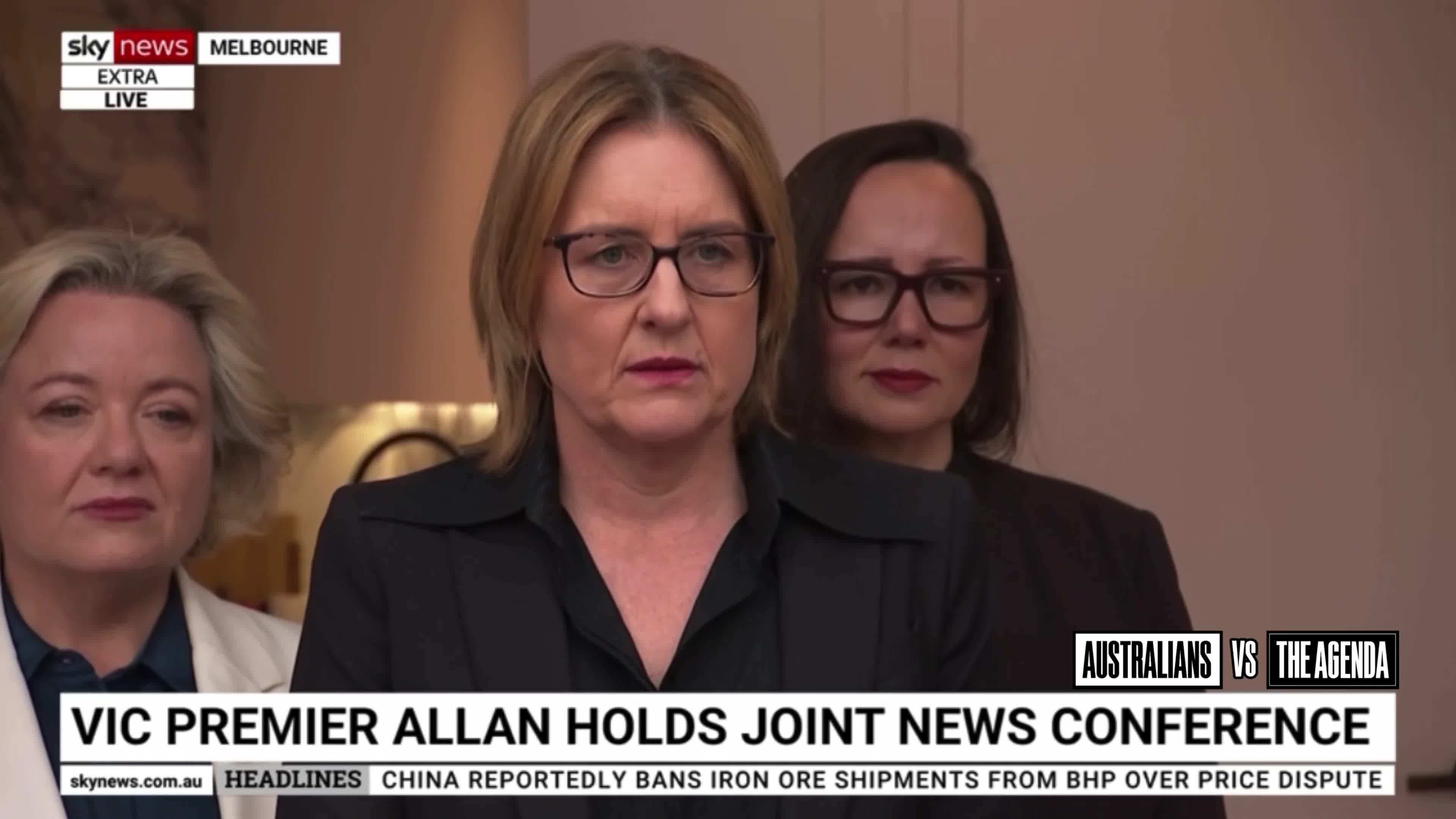 Premier Jacinta Allan has deflected responsibility to Corrections Victoria after a transgender father that sexually abused his daughter was placed in a female prison.  She says the departmen...