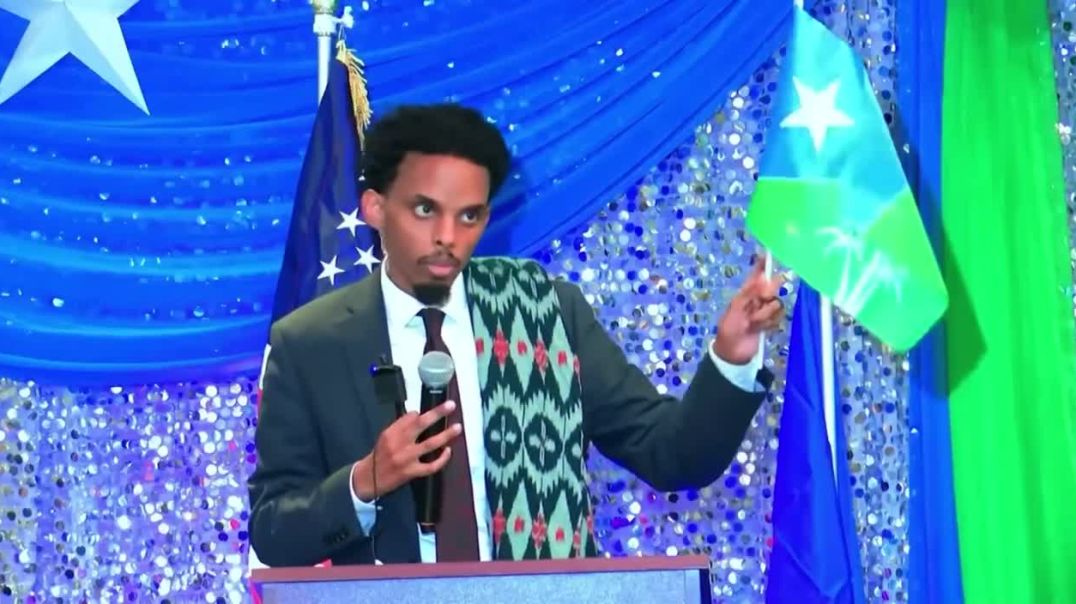 Omar Fateh, Minneapolis mayoral candidate for the Democrat Party, waves his foreign flag, speaks a foreign language, and pledges his loyalty to Somalia, tells Somalians to elect him as their mayor.  W
