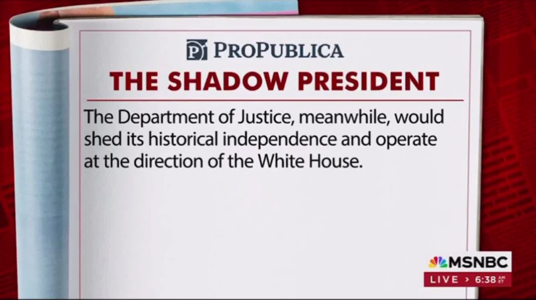 Russ Vought The Shadow President- cope & Seethe