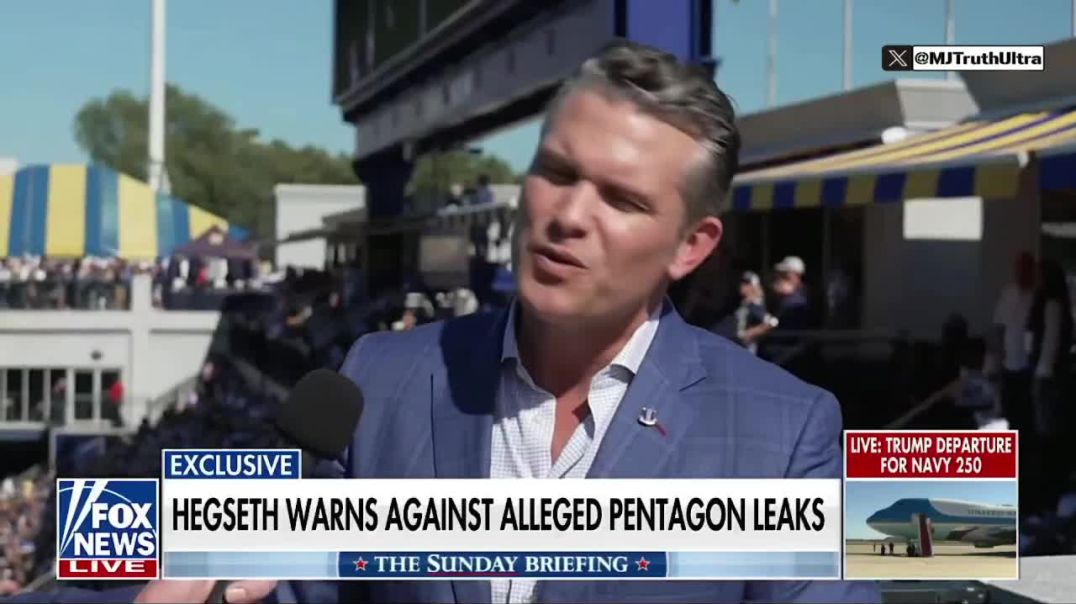 Wow… Pete Hegseth announces Journalists will no longer be allowed to roam freely at the Pentagon