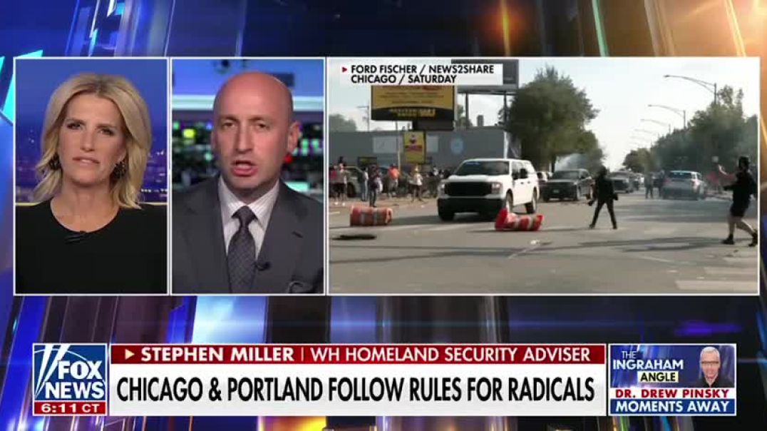 🚨 BREAKING: A fired up Stephen Miller just accused Chicago Mayor Brandon Johnson of ➡️INSURRECTION.⬅️