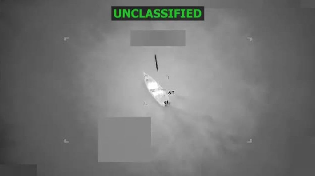 Another Cartel Drug Boat went BOOM   Sec Hegseth:  Overnight, at the direction of President Trump, the Department of War carried out a lethal kinetic strike on a vessel operated by Tren de Aragua (TdA
