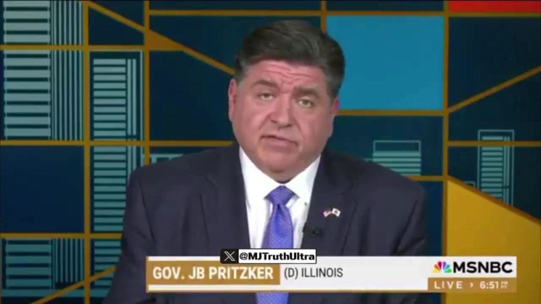 OMG this is hilarious ๐คฃ Fat Ass Pritzker says President Trumps Mental state is Diminishing, says his administration is pulling all the strings, treating him like a puppet