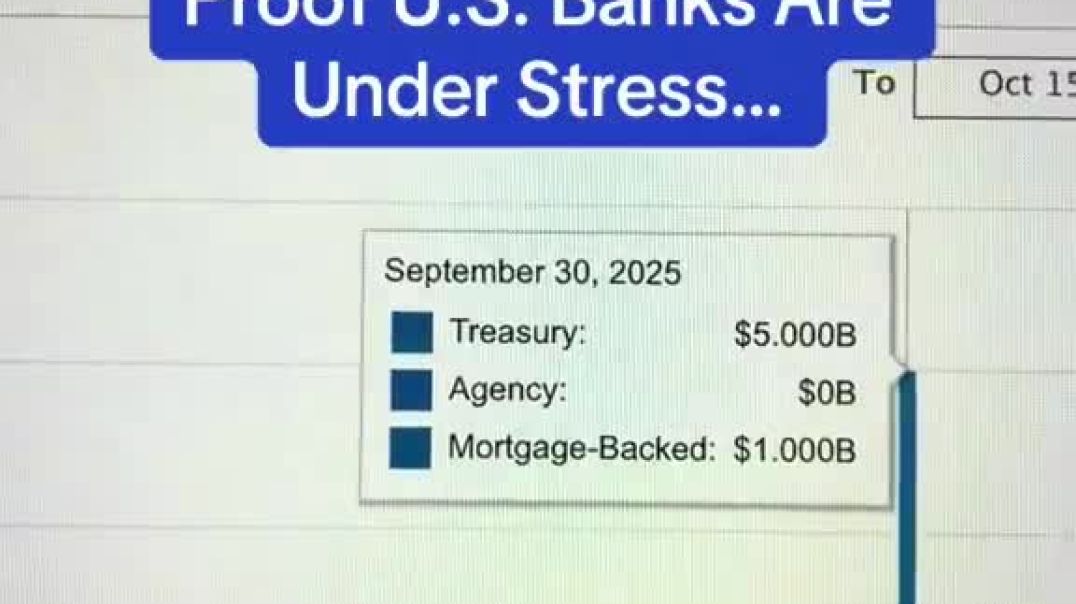 🚨 BANKS ARE F*CKED!!!   There is a huge liquidity crisis during this shutdown that has caused the banks to go into free-fall.