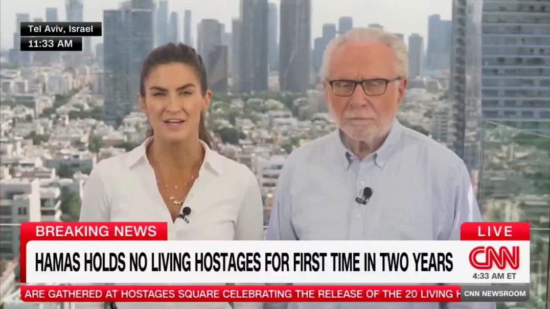 I bet it’s painful for CNN to admit it. 🚨 WOW! CNN is reporting, “For the first time in over two years, Hamas holds no living hostages in its captivity.” Trump did it. Success. 🇺🇸