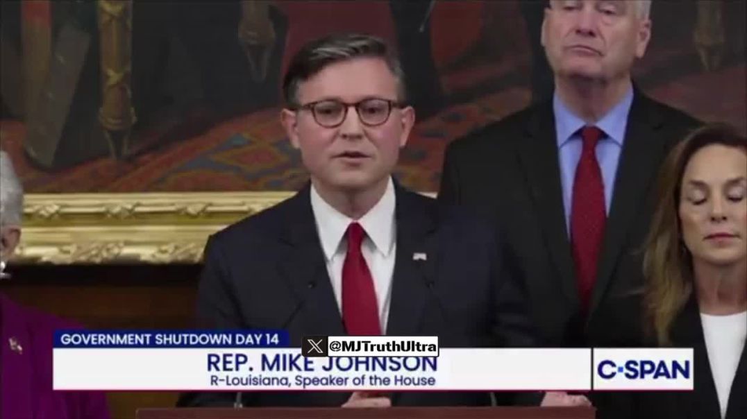 Mike Johnson on Epstein:  More is Coming Out, and Attorneys for the House Oversight Committee were in New York combing through the Epstein Estate Files